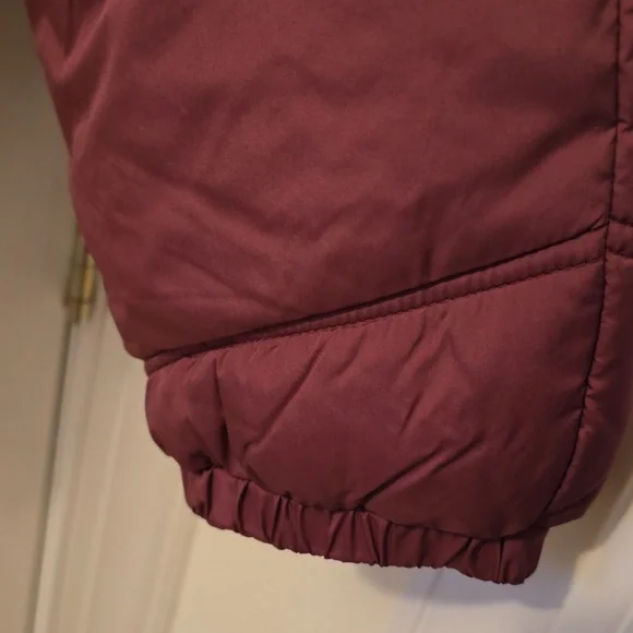 ARIZONA JEAN CO WOMEN'S JUNIORS WINTER BERRY HOODED COAT SIZE LARGE - Picture 3 of 15